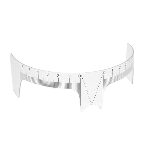 Scarf Collection Ruler Eyebrow Ruler – Shaped – The Lash Collection®