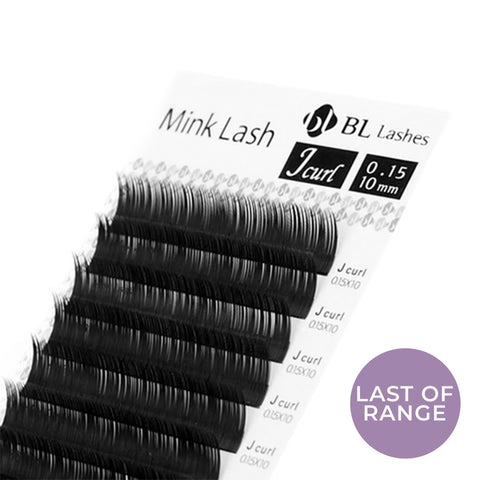 Classic Tray Lashes Single Length - J-Curl