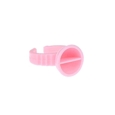 Pink Adhesive Rings (Pack of 20)