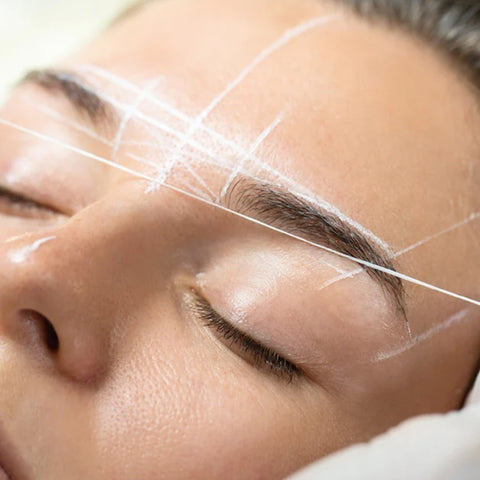 Eyebrow Mapping String Black/White
