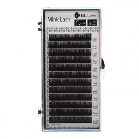 Classic Tray Lashes Single Length - B-Curl